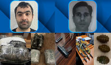 Xətai rayonunda saxlanılan narkokuryerlərdən 10 kiloqramdan artıq marixuana aşkar edilib