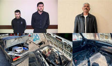 Oğurladıqları avtomobili Ağcabədiyə aparıblar  - VİDEO