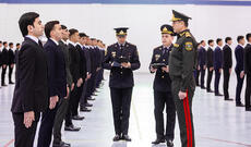 Daxili işlər naziri Şamaxı rayonunda vətəndaş qəbulu və sıra baxışı keçirib