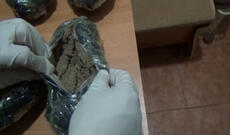 Narkokuryerlik etməkdə şübhəli bilinən şəxs saxlanıldı