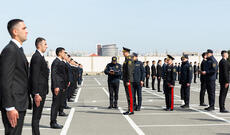 Daxili işlər naziri xidmətə qəbulla bağlı növbəti sıra baxışı keçirib