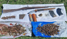 Ağsuda xeyli silah-sursat aşkar edilib