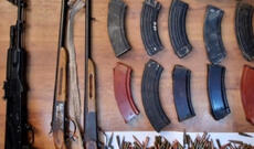 Xankəndi şəhəri ərazisindən odlu silah və vasitələri aşkar edilərək götürülüb