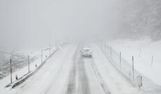 Avropada  qar yağıb