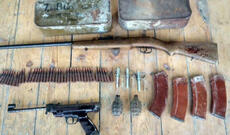 Paytaxt və respublikanın ayrı-ayrı rayonlarında qanunsuz saxlanılan odlu silahlar təhvil götürülüb