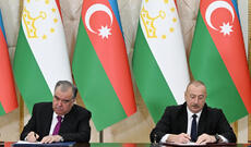 Azərbaycan-Tacikistan sənədləri imzalanıb