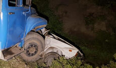 Göyçayda “VAZ 2107” yük avtomobili ilə toqquşub, sürücü ölüb