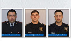 Bakıda silahlı insident zamanı həlak olan polislərin adları açıqlanıb