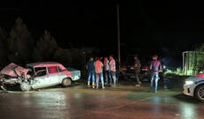 Cəlilabadda iki avtomobil toqquşub, xəsarət alan var