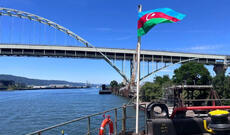 ABŞ limanına müstəqil Azərbaycan Bayrağı altında ilk gəmi yan alıb