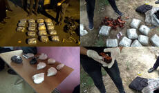 DİN BNMİ-nin sonuncu əməliyyatı zamanı 61 kiloqram narkotik vasitə dövriyyədən çıxarılıb - VİDEO