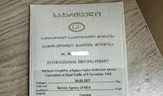 Gürcüstanda beynəlxalq sürücülük vəsiqələrinin verilməsinə başlayıb