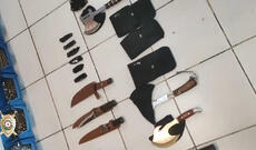 Naxçıvanda ticarət mərkəzindən 109 ədəd kəsici-deşici alət aşkarlanıb