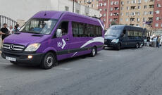 Laçın şəhərinə növbəti köç karvanı yola salınıb