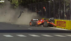 Baş vermiş qəzanın görüntüsü