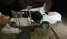 Lənkəranda avtomobil aşaraq hasara çırpılıb, ölən və xəsarət alanlar var