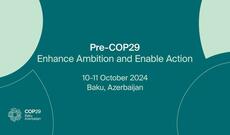 Bakıda  İqlim Dəyişikliyi üzrə Tərəflərin ikigünlük ilkin konfransı (Pre-COP29) başlayıb