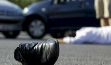 Bakıda yolu qaçaraq keçən şəxsi avtomobil vurdu - ANBAAN VİDEO