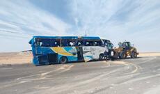 Azərbaycanlı turistləri daşıyan avtobus Misirdə qəzaya uğrayıb, yaralananlar var
