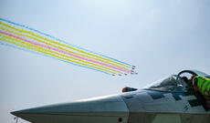 Su-57 qırıcıları Çində nümayiş etdirilib