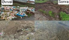 Cəlilabadda ətraf mühiti zibilləyən şəxslər inzibati məsuliyyətə cəlb olunublar