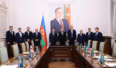 Baş prokuror Kamran Əliyev Gürcüstanın Baş prokuroru Giorgi Qabitaşvili ilə görüşüb