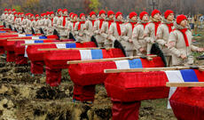 Rusiya Federasiyasında tabutların qiymətləri müharibə başlayandan bəri kəskin bahalaşıb