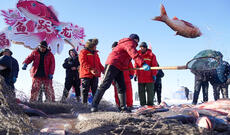 Qış mövsümündə balıq ovu