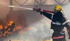 Mingəçevirdə baş verən güclü yanğın söndürülüb