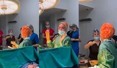 Əməliyyat otağında ad günü 2 min manata başa gəldi - Video