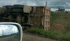 Laçında yük maşınının aşması nəticəsində sürücü ölüb