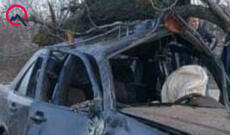 Xaçmazda avtomobil ağaca çırpıldı: Ölən və yaralanan var