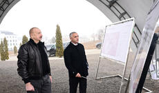 Xankəndidə Zəfər parkının təməlqoyma mərasimi olub