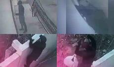 Oğurluq edən şəxs kameralar vasitəsilə anbaan lentə alınıb - VİDEO