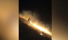 Gədəbəydə mürəkkəb relyefli dağlıq ərazidə olan yanğın söndürülüb