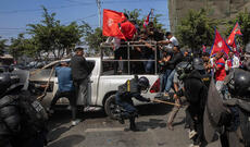 Aksiya iğtişaşlara və polislə toqquşmaya çevrilir