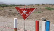 Ağdamda çoban minaya düşüb