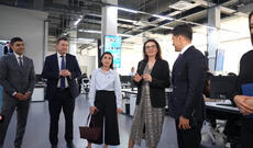 Naxçıvanda fəaliyyət göstərən media nümayəndələri “AnewZ” beynəlxalq televiziya kanalı ilə tanış olublar