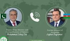 Ceyhun Bayramov pakistanlı həmkarı ilə Şahbaz Şərifin Azərbaycana səfərini müzakirə etdi