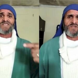 lahiyyatçı “peyğəmbər”i yıxıb-sürüdü - VİDEO
