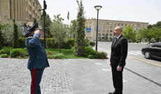 Prezident İlham Əliyev Dövlət Gömrük Komitəsinin yeni inzibati binasının açılışında iştirak edib