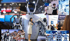 Dünya Robot Konfransı 2025 sərgisindən görüntülər