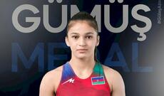 Qadın güləşçimiz dünya ikincisi oldu