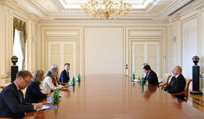 Prezident İlham Əliyev Avropa İttifaqının Cənubi Qafqaz üzrə xüsusi nümayəndəsini qəbul edib