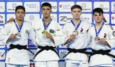 Azərbaycan cüdoçuları Avropa çempionatında fəxri kürsüyə qalxdı