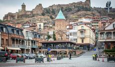 Tiflisdə azərbaycanlılar döyüldü, bir qadın saxlanıldı - Video