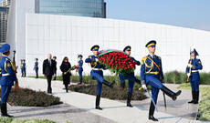 Bakıda Zəfər muzeyinin açılışı olub
Prezident İlham Əliyev və birinci xanım Mehriban Əliyeva tədbirdə iştirak ediblər