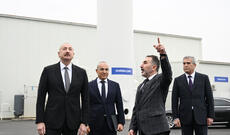 Prezident İlham Əliyev “AZWOOL” mineral daş yunu zavodunun açılışında iştirak edib