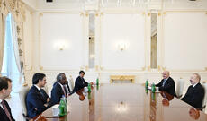 Prezident İlham Əliyev “Global Infrastructure Partners” şirkətinin baş icraçı direktorunu qəbul edib