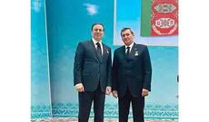 Serdar Berdimuhamedov Azərbaycan səfirini təltif edib